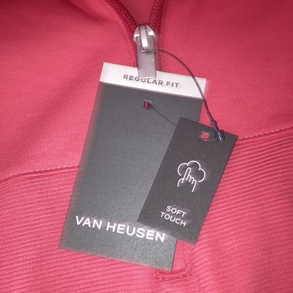 NWT van Heusen quarter zip pullover - Picture 3 of 4